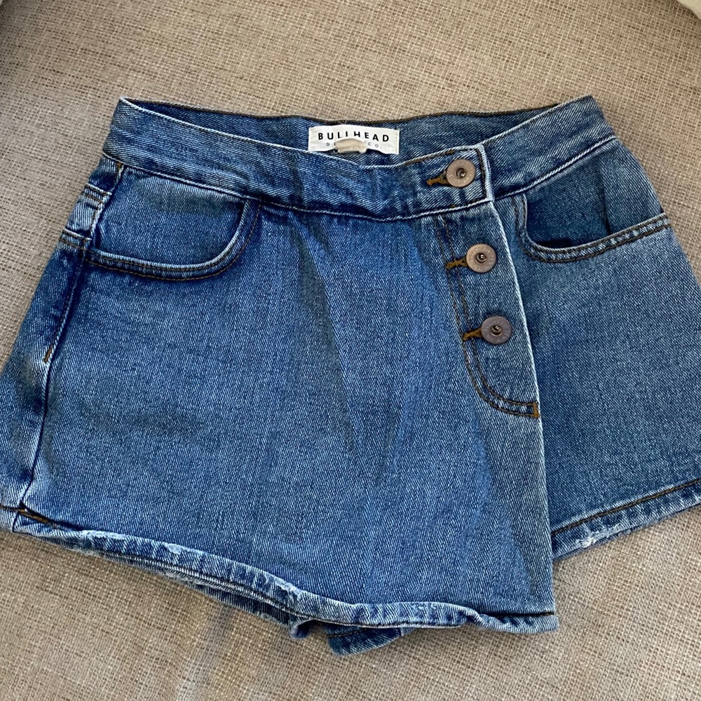 Denim Skort